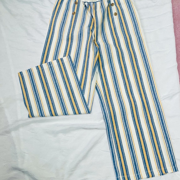Wide leg linen pants- NEW WITHOUT TAGS - Picture 7 of 9